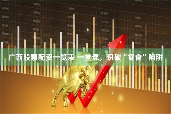 广西股票配资一览表 一堂课，识破“零食”陷阱